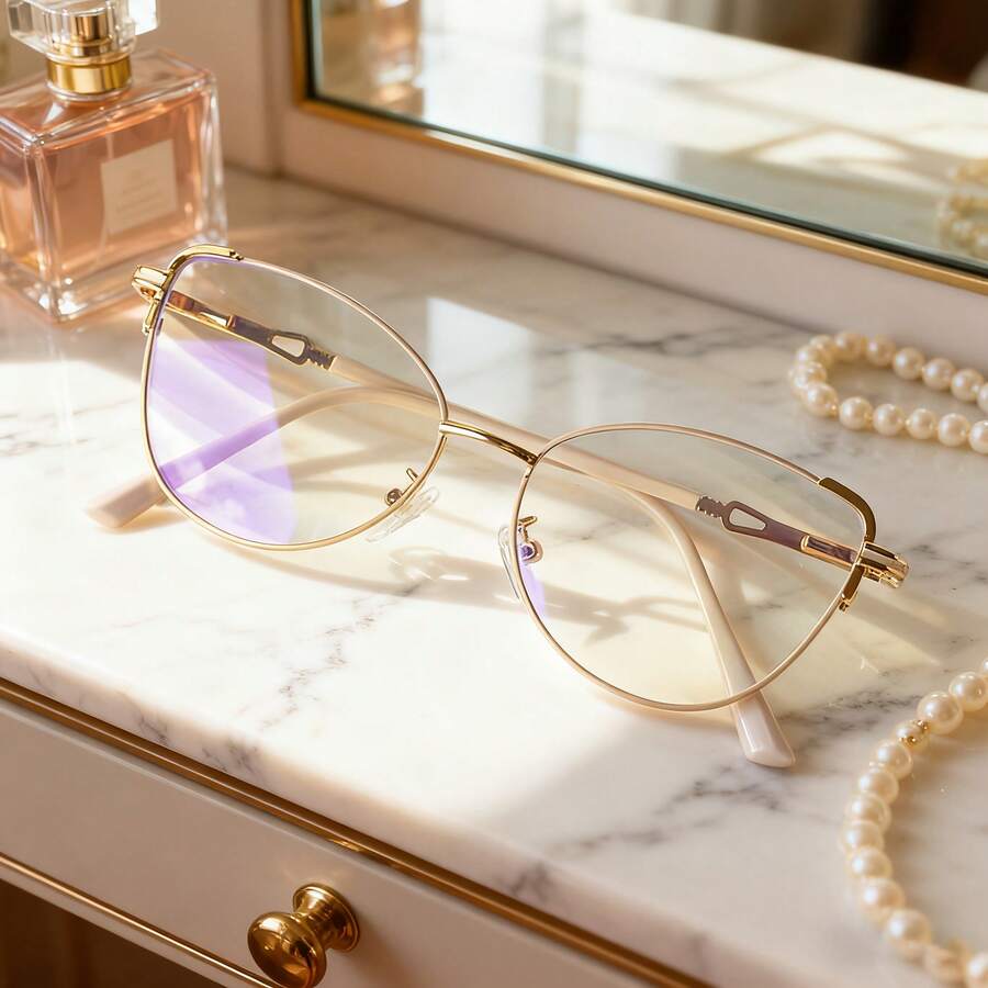 Luxe Cat Eye platte spiegel vo - Sunglasses Cat Eye recensie en prijs