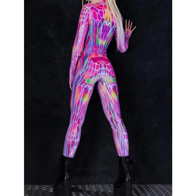 2026 Dames Cosplay Mode Lange  - Romper Floral Print recensie en prijs