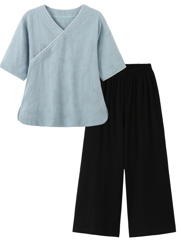Nieuwe Chinese stijl artistiek - Linen Pant Wide recensie en prijs